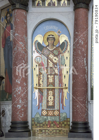 The interior of the Naval Cathedral of St. Nicholas The interior of the Naval Cathedral of St. Nicholas 79190834