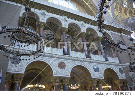 The interior of the Naval Cathedral of St. Nicholas The interior of the Naval Cathedral of St. Nicholas 79190875