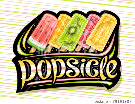 Vector logo for Fruit Popsicle 79191307