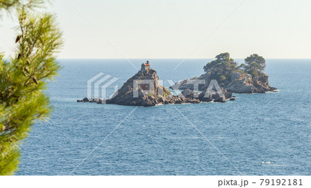 Islands Katic and Sveta Nedjelja at Adriatic Sea 79192181
