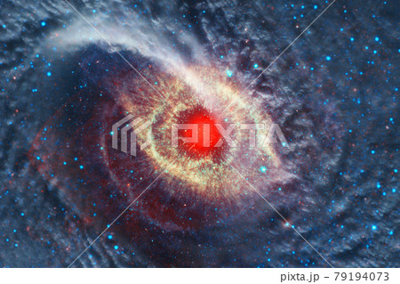 Cluster of stars. Nebula. Elements of this image furnished by NASA 79194073
