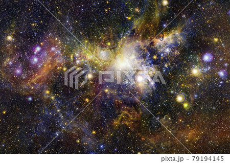 Awesome of endless cosmos. Elements of this image furnished by NASA 79194145
