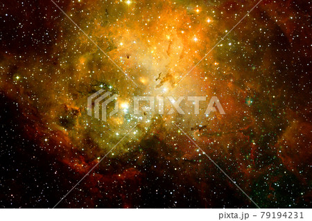 Awesome of endless cosmos. Elements of this image furnished by NASA 79194231