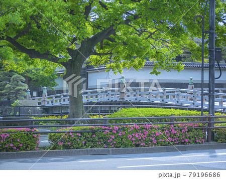 平川門・平川橋（江戸城三の丸の正門）徳川御三家登城「皇居」 79196686