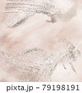 Delicate beige silk design abstract painting background with silver dust. 79198191