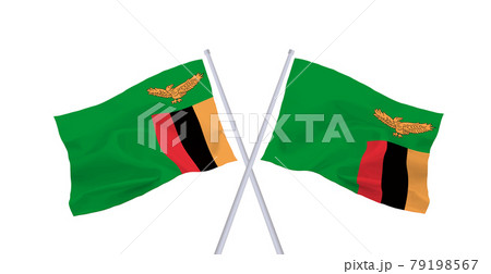 ザンビアの国旗 79198567