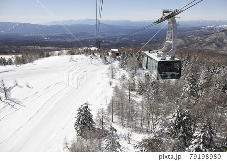 【長野県】冬の北八ヶ岳ロープウエイ 79198980