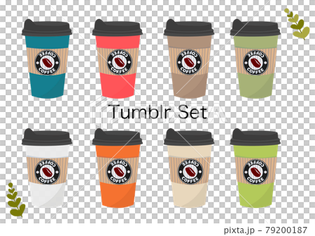 tumbler  sticker set 79200187