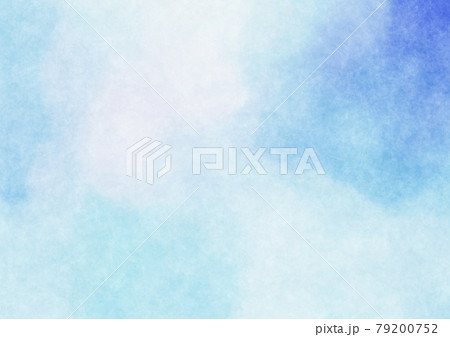 透明水彩 水彩画 青空 79200752