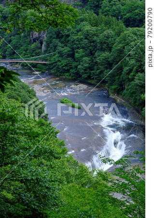 片品渓谷　吹割の滝 79200790