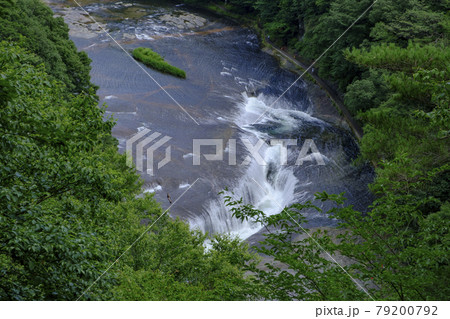 片品渓谷　吹割の滝 79200792