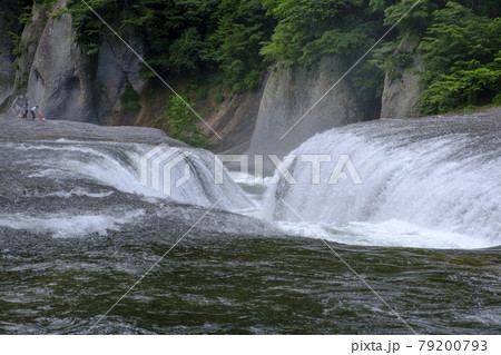 片品渓谷　吹割の滝 79200793