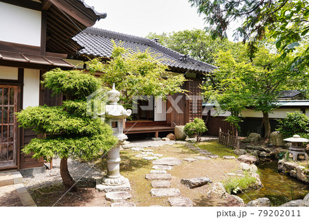 松前藩の武家屋敷の庭 松前藩の武家屋敷の庭 79202011