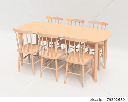 6人掛けダイニングテーブルセット 79202680