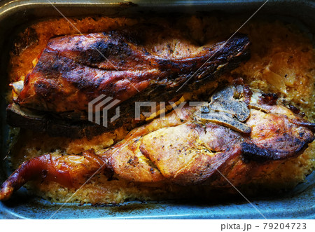pork meat and cabbage pork meat and cabbage 79204723