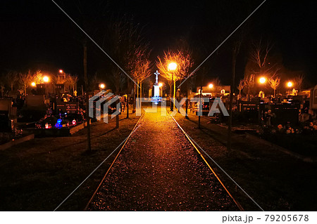 old cemetery in Vidnava village 79205678