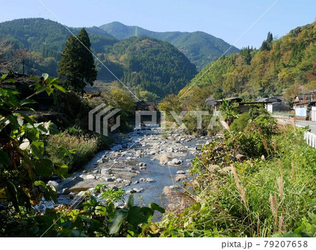 河俣川の風景 (熊本県八代市東陽町周辺) 河俣川の風景 (熊本県八代市東陽町周辺) 79207658