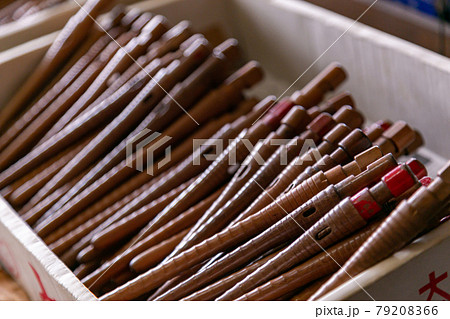 はた織りの出番を待つ大管 はた織りの出番を待つ大管 79208366