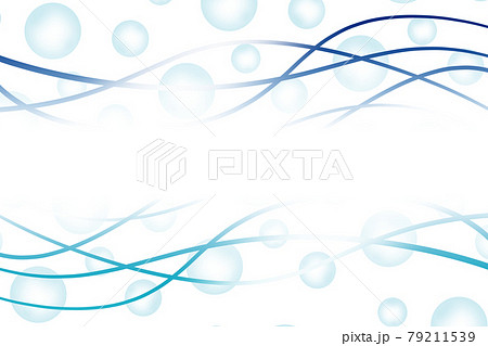 Wave pattern background rectangular blue line... - Stock Illustration  [79211539] - PIXTA