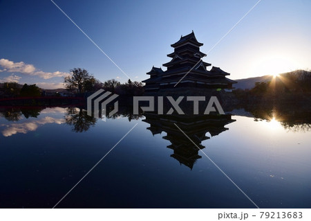 夜明けの国宝 松本城 夜明けの国宝 松本城 79213683
