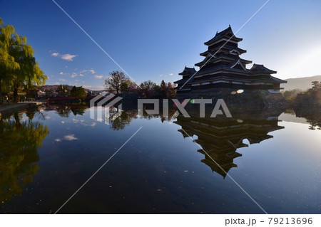 夜明けの国宝 松本城 夜明けの国宝 松本城 79213696