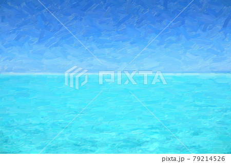 青空と遠浅の青い海 青空と遠浅の青い海 79214526