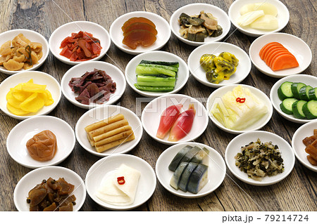 漬物いろいろ 79214724