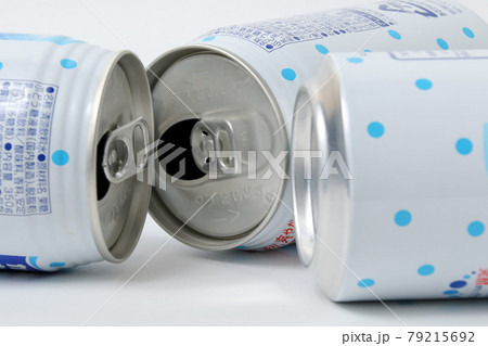 空き缶, 缶, アルミ缶, 飲み物, リサイクル, 飲料水, ジュース, アルミニウム,資源ごみ 79215692