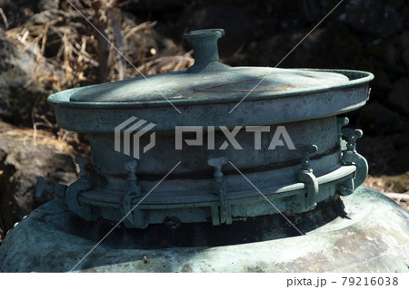 Azores old wine stills caldron hood condensation serpentine tube 79216038