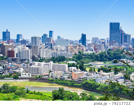 仙台 仙台城跡から眺望 仙台 仙台城跡から眺望 79217722
