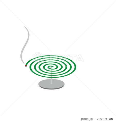 蚊取り線香のイラストのイラスト素材 蚊取り線香のイラストのイラスト素材