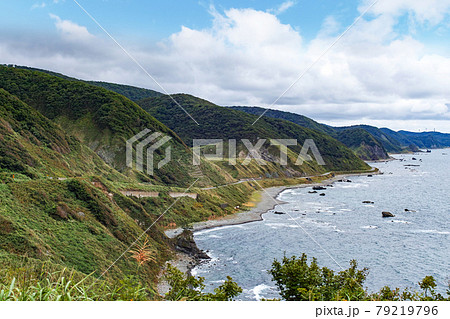 青森県/ 至極の絶景ロード「竜泊ライン」 79219796