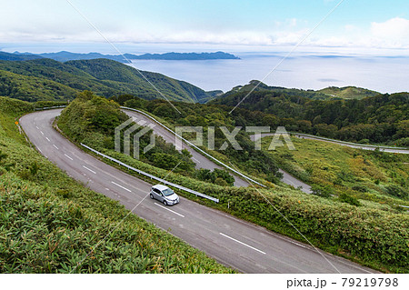 青森県/ 至極の絶景ロード「竜泊ライン」 79219798