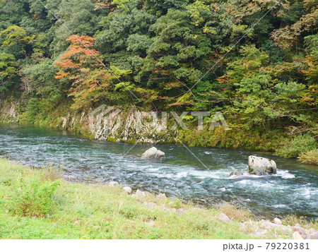 秋の高津川 秋の高津川 79220381