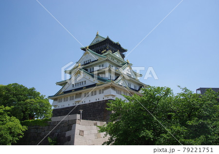 初夏の大阪城 初夏の大阪城 79221751