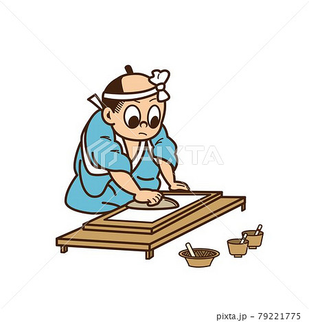 浮世絵摺師 浮世絵摺師 79221775