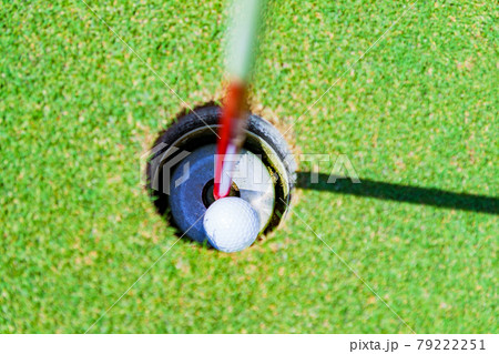 ゴルフ　ホールインワン　チップイン　【 ラッキー の イメージ 】　 79222251