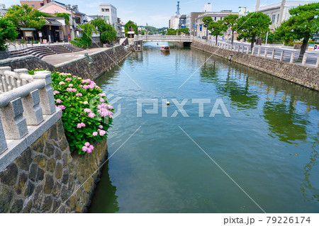 ぐるっと松江堀川めぐり　京橋川　カラコロ広場 79226174