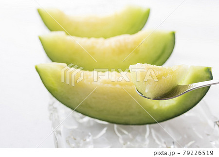 カットしたぺルルメロン 79226519