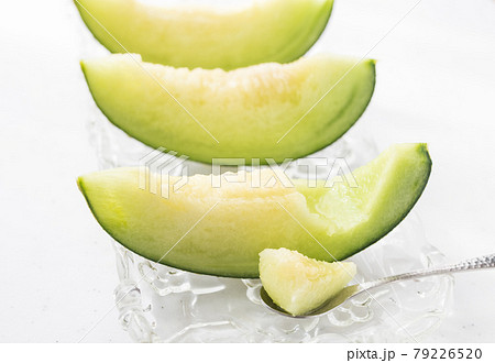 カットしたぺルルメロン 79226520