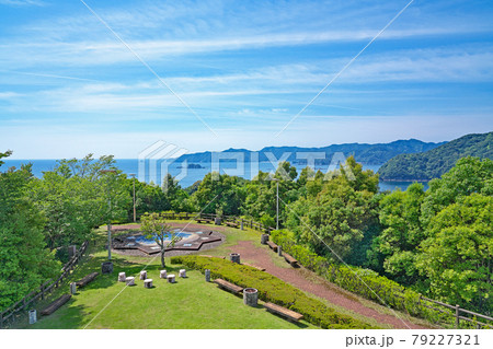 【高塚山展望台からの風景】 三重県北牟婁郡紀北町三浦 79227321