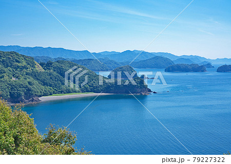 【高塚山展望台からの風景】 三重県北牟婁郡紀北町三浦 79227322