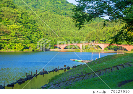 碓氷湖 坂本ダム 初夏の周辺景色 碓氷湖 坂本ダム 初夏の周辺景色 79227910