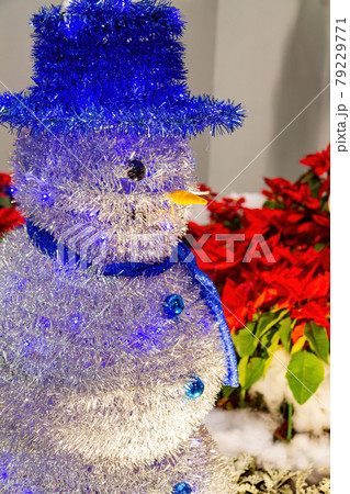Interior view of the Christmas decoration Interior view of the Christmas decoration 79229771