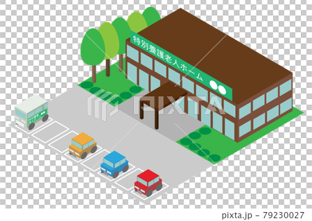 アイソメトリックな特別養護老人ホーム アイソメトリックな特別養護老人ホーム 79230027