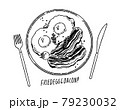 目玉焼きベーコン 79230032