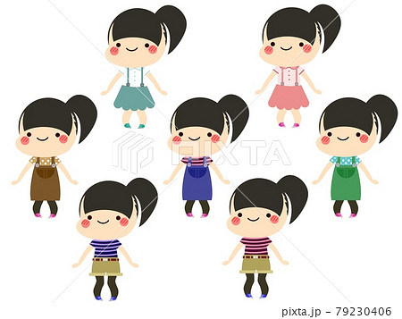 女の子 私服  セット 1 79230406
