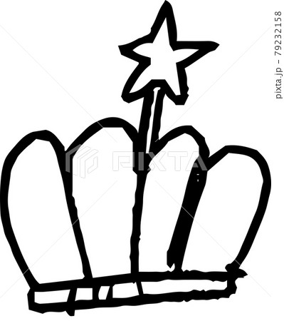 王冠 優勝 表彰式 子供の落書き 79232158