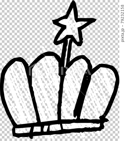 王冠 優勝 表彰式 子供の落書き 79232158