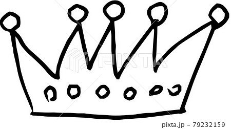 王冠 優勝 表彰式 子供の落書き 79232159